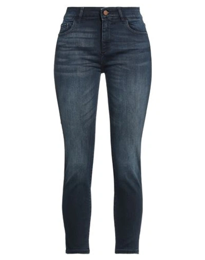 Dl1961 Woman Jeans Blue Size 27w-34l Cotton, Polyester, Lycra