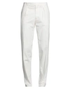 The Gigi Man Pants White Size 32 Cotton, Silk, Elastane