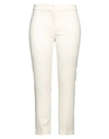 Pennyblack Woman Pants Ivory Size 14 Polyester, Elastane In White