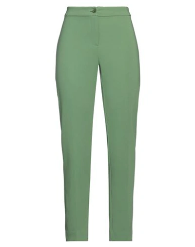 Pennyblack Woman Pants Green Size 10 Polyester, Elastane