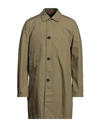PS BY PAUL SMITH PS PAUL SMITH MAN OVERCOAT & TRENCH COAT MILITARY GREEN SIZE L COTTON