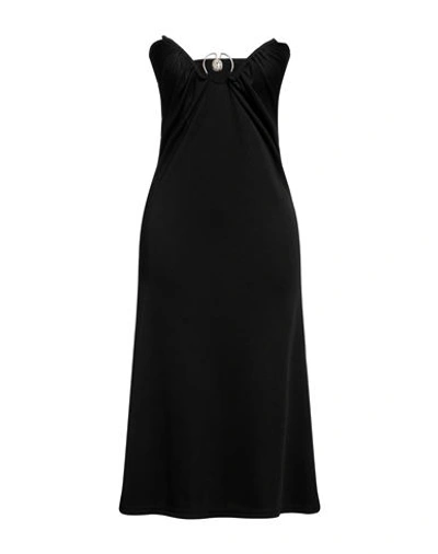 Christopher Esber Woman Midi Dress Black Size 6 Polyester, Elastane