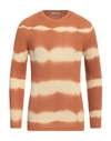 AT.P.CO AT. P.CO MAN SWEATER CAMEL SIZE L COTTON