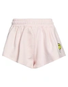 Barrow Logo-print Cotton Shorts In Pink