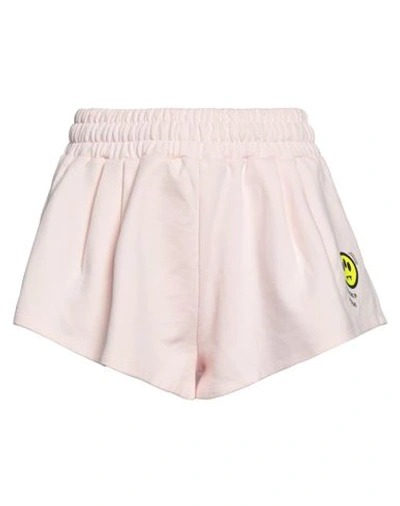 Barrow Woman Shorts & Bermuda Shorts Light Pink Size M Cotton