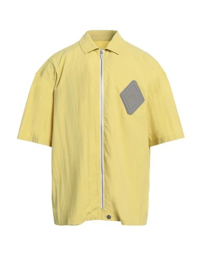 A-cold-wall* Man Shirt Light Yellow Size M Polyamide
