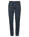 Dondup Man Pants Midnight Blue Size 32 Cotton, Elastane