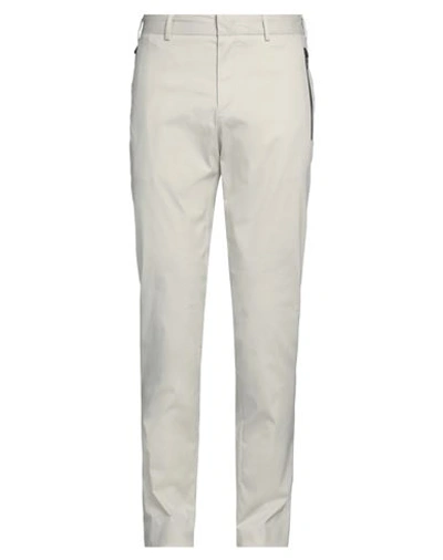 Pt Torino Man Pants Grey Size 36 Cotton, Polyamide, Elastane