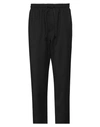 Diego Rodriguez Man Pants Black Size L Polyester, Viscose, Elastane In Black