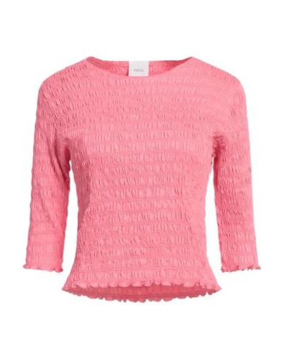 Patou Woman T-shirt Pink Size M Cotton