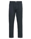 Berna Man Pants Black Size 26 Cotton In Blue