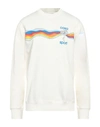 Casablanca Man Sweatshirt White Size M Organic Cotton In White