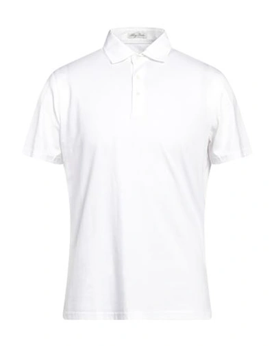 Alley Docks 963 Man Polo Shirt White Size Xl Cotton