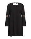Gil Santucci Woman Mini Dress Black Size 10 Polyester, Elastane In Black