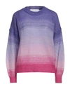 Isabel Marant Étoile Marant Étoile Woman Sweater Light Purple Size 6 Mohair Wool, Polyamide, Merino Wool
