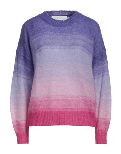 Marant Etoile Marant Étoile Woman Sweater Light Purple Size 8 Mohair Wool, Polyamide, Merino Wool