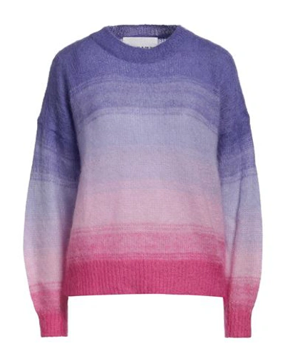 Isabel Marant Étoile Marant Étoile Woman Sweater Light Purple Size 6 Mohair Wool, Polyamide, Merino Wool In Purple