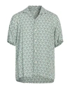 Brava Fabrics Man Shirt Green Size Xl Ecovero Viscose