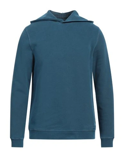 Majestic Filatures Man Sweatshirt Deep Teal Size M Cotton, Elastane In Green