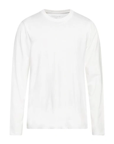 Majestic Filatures Man T-shirt White Size M Organic Cotton