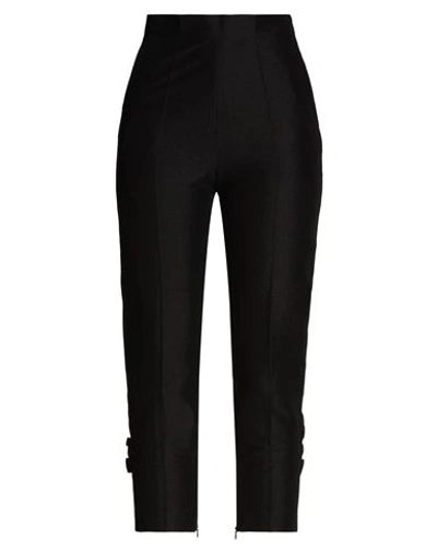 Simona Corsellini Woman Pants Black Size 10 Polyester, Polyamide, Elastane