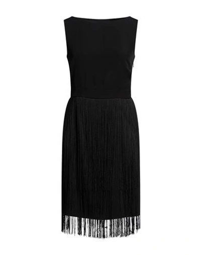 Luckylu  Milano Luckylu Milano Woman Mini Dress Black Size 6 Polyester, Elastane