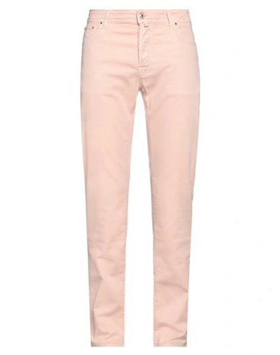 Jacob Cohёn Man Pants Pink Size 31 Cotton, Lyocell, Elastane, Polyester