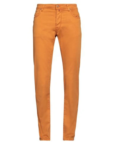 Jacob Cohёn Man Pants Mandarin Size 33 Cotton, Lyocell, Elastane, Polyester
