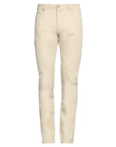 Jacob Cohёn Man Pants Light Grey Size 33 Lyocell, Cotton, Elastane, Polyester In Beige