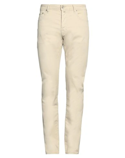 Jacob Cohёn Man Pants Light Grey Size 31 Lyocell, Cotton, Elastane, Polyester In Beige