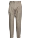 Be Able Man Pants Dove Grey Size 36 Linen