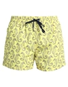 MOVE BE DIFFERENT MOVE BE DIFFERENT MAN SWIM TRUNKS YELLOW SIZE XL POLYESTER