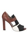 Ixos Woman Pumps Black Size 11 Leather In Black