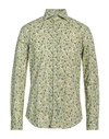 Edizioni Limonaia Man Shirt Sage Green Size 16 Cotton