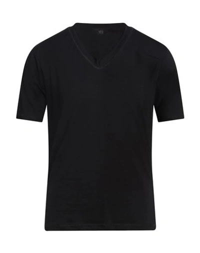 Hōsio Man T-shirt Black Size M Cotton, Elastane