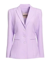 Aniye By Woman Blazer Mauve Size 4 Polyester, Elastane In Purple