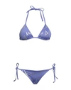 Ea7 Woman Bikini Light Purple Size 2 Polyester, Elastane