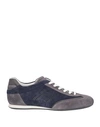 Hogan Man Sneakers Navy Blue Size 11.5 Leather