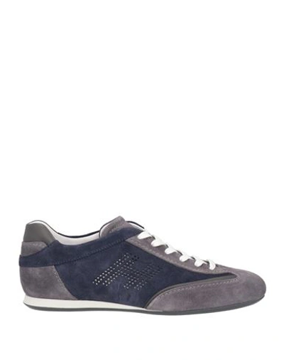 Hogan Man Sneakers Navy Blue Size 11.5 Leather