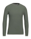 Jeordie's Man Sweater Military Green Size 3xl Cotton