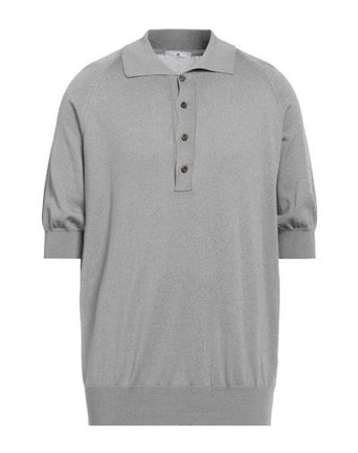 Pt Torino Man Sweater Grey Size 44 Cotton, Viscose