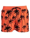 MOVE BE DIFFERENT MOVE BE DIFFERENT MAN SWIM TRUNKS ORANGE SIZE M POLYESTER