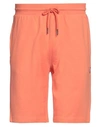 ONLY & SONS ONLY & SONS MAN SHORTS & BERMUDA SHORTS ORANGE SIZE L ORGANIC COTTON