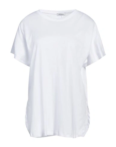 Arovescio Woman T-shirt White Size 10 Supima