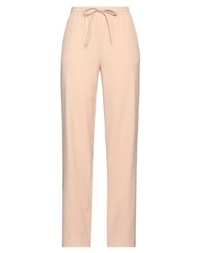 Ottod'ame Woman Pants Blush Size 2 Polyester, Viscose, Elastane In Pink