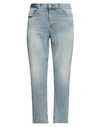 Diesel Man Jeans Blue Size 29w-30l Cotton, Elastane In Blue