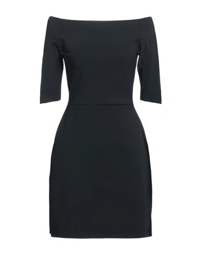 Chiara Boni La Petite Robe Woman Mini Dress Black Size 2 Polyamide, Elastane