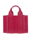 Chloé Woman Handbag Fuchsia Size - Calfskin In Pink
