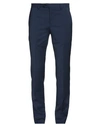 Manuel Ritz Man Pants Navy Blue Size 36 Virgin Wool, Elastane