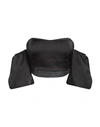 Odì Odì Woman Top Black Size M Polyester In Black